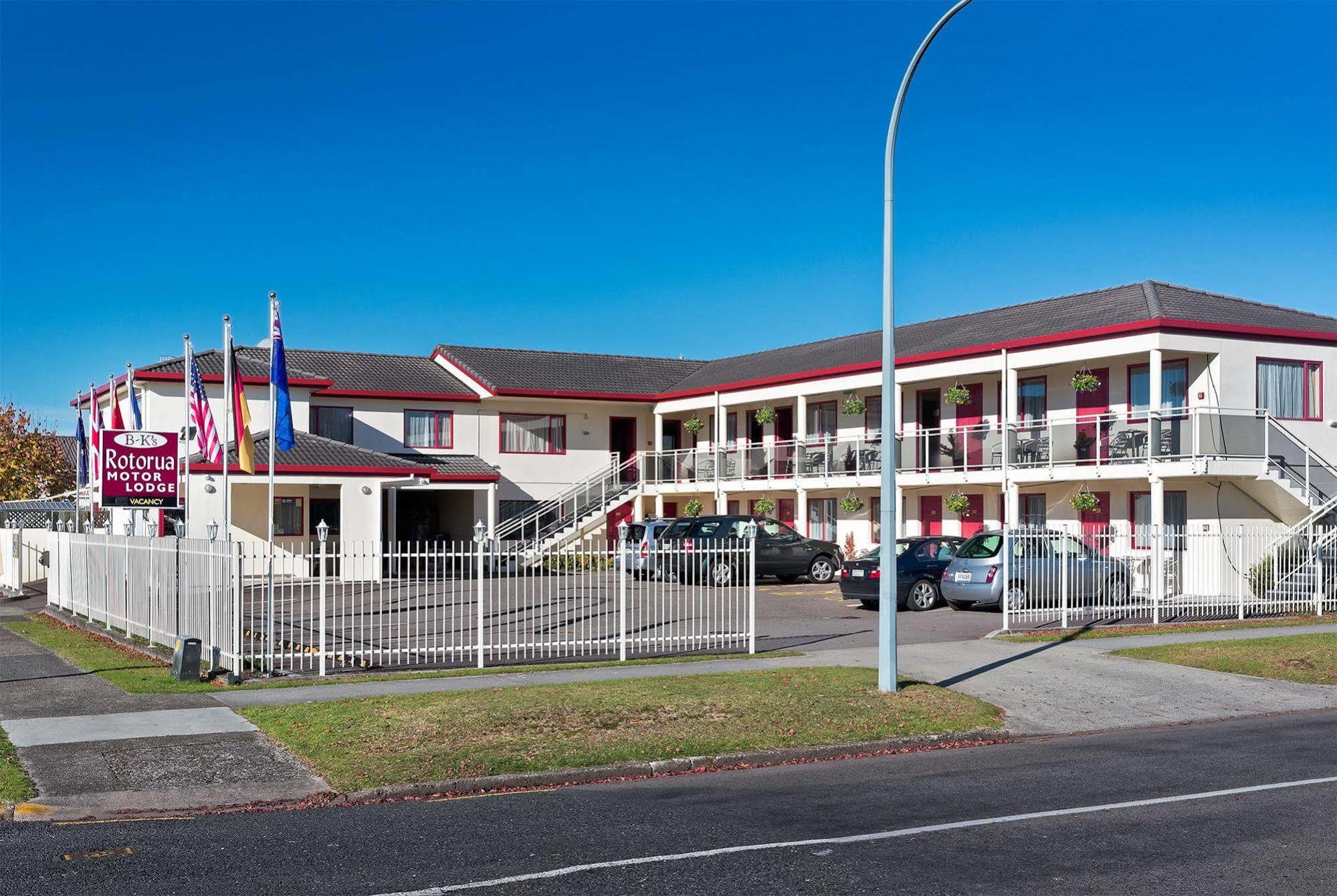 Bk'S Rotorua Motor Lodge Экстерьер фото